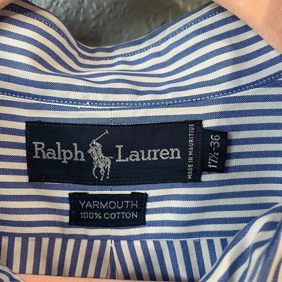 Ralph Lauren Yarmouth Striped Button Down - Picture 3 of 4